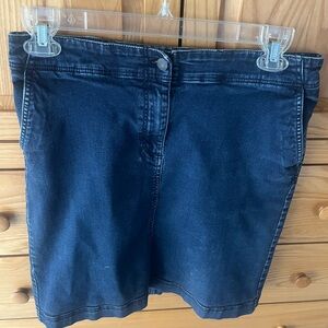 Talbots Indigo Denim Skirt